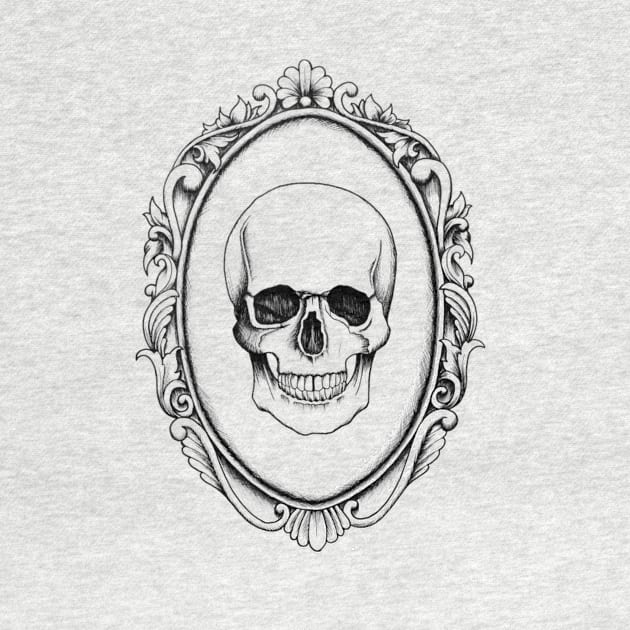 skull frame by frenchy33